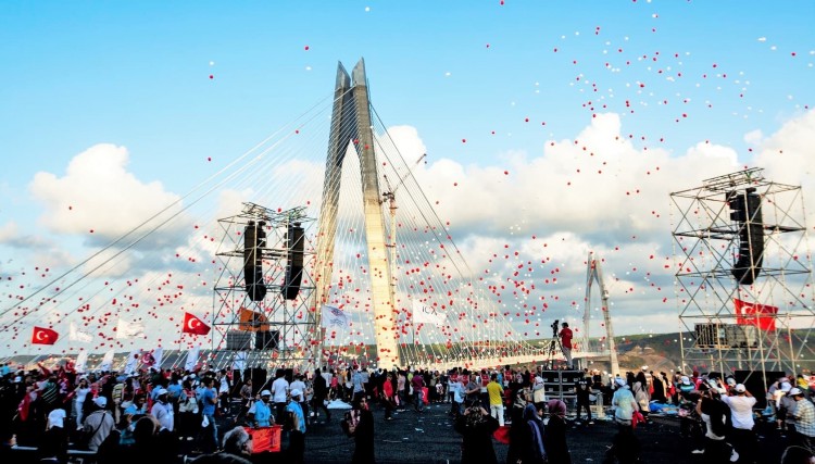 Yavuz Sultan Selim Koprusu Acildi