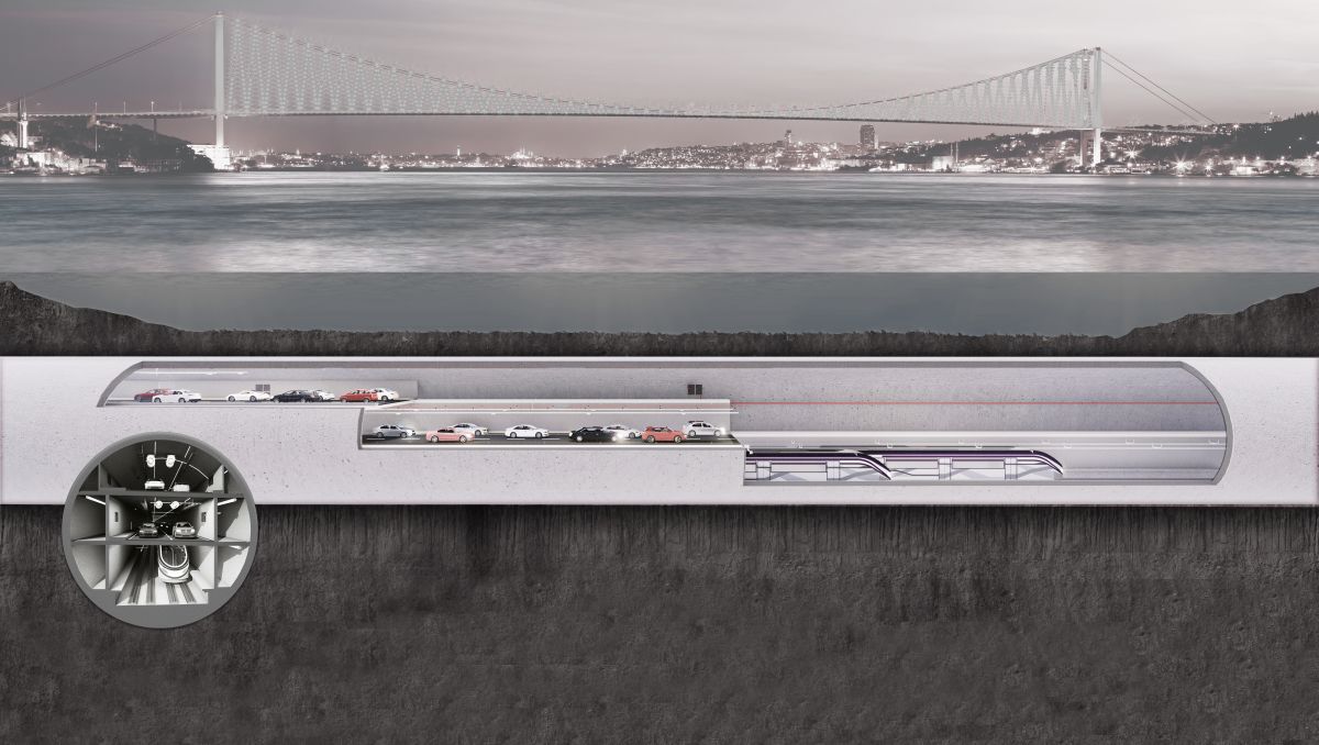 3 Katlı Büyük İstanbul Tüneli 1