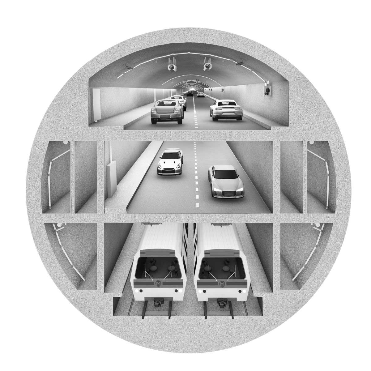 İstanbul 3 Katli Tünel Projesi